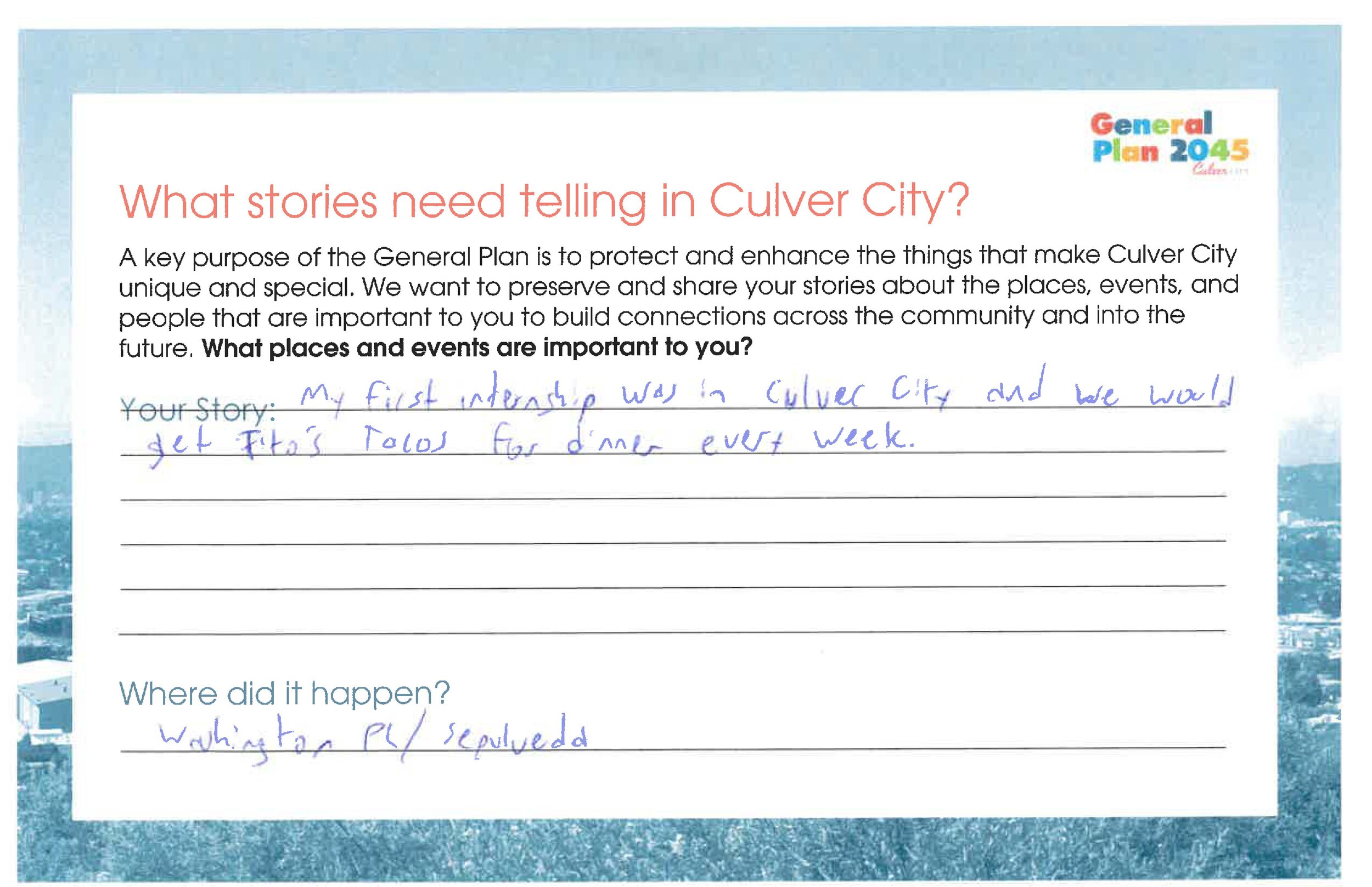 Internship Dinners @ Tito's Tacos