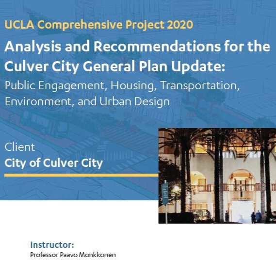UCLA Comprehensive Project 2020: Student Reports